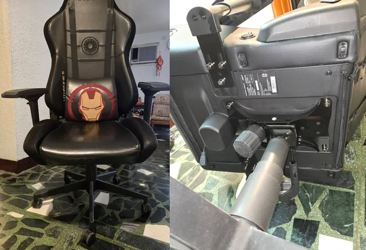 OSIM 電競椅傾斜