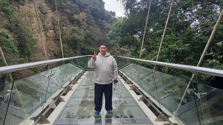 這是小烏來天空步道!