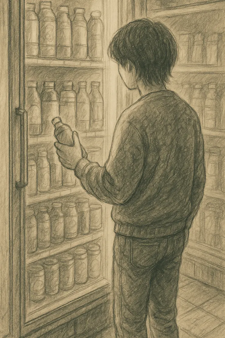 在這個深夜裡，他只是想找一點什麼