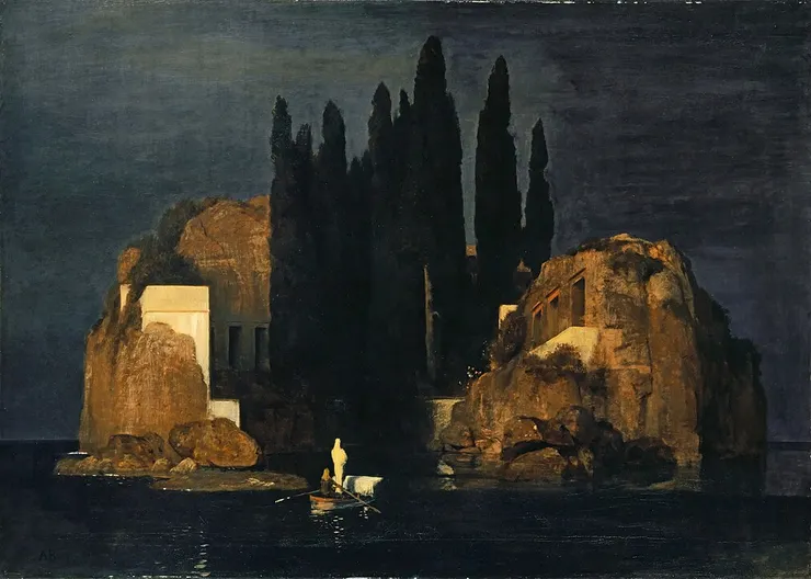 By Arnold Böcklin - 1. The Yorck Project (2002) 10.000 Meisterwerke der Malerei (DVD-ROM), distributed by DIRECTMEDIA Publishing GmbH. ISBN: 3936122202.2. Metropolitan Museum of Art, online collection (The Met object ID 435683), Public Domain, https://commons.wikimedia.org/w/index.php?curid=147931