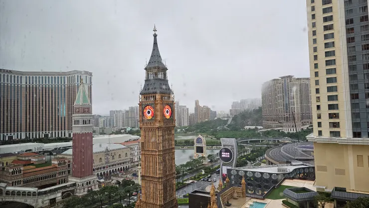 這陣子北台灣的天氣就和這天澳門的天氣一樣爛!