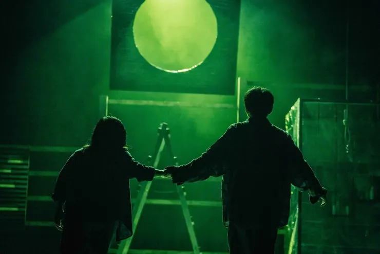 《蘑菇》崔徐組劇照，楊景翔演劇團，攝影黃煌智