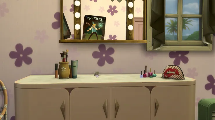 衣櫃兼梳妝枱。