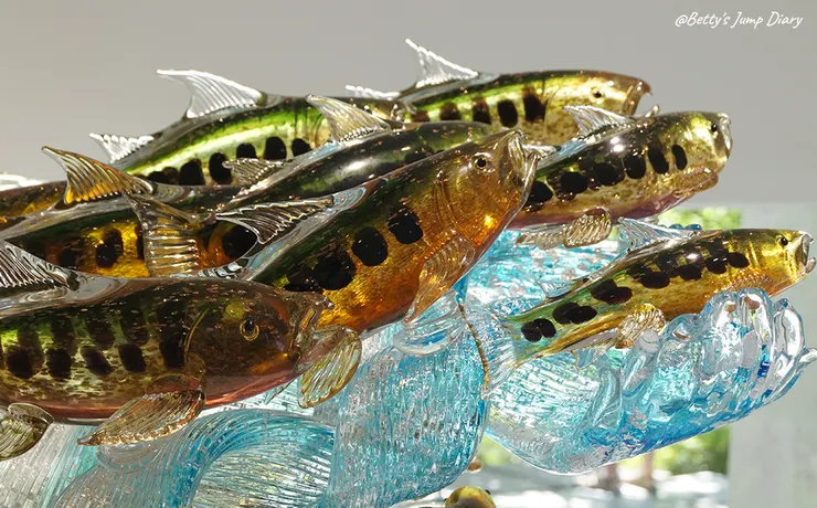 ▲新竹市玻璃工藝博物館-「時光璃影」聯展/圖片來源:Betty's Jump Diary