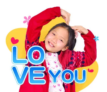 (可染品牌創意幸福貼圖)