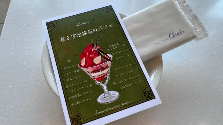 本尊很難拍，只好用飯店的紙卡墊檔