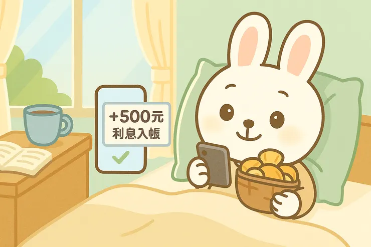 假日被動收入圖