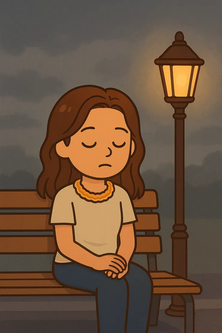 過渡期就像這樣—坐在一個灰灰的清晨，還沒天亮，但也不再是全黑。心裡有點孤單，卻也開始感覺到一絲安定，像是知道自己雖然還在等待，卻已經走出了黑暗期。