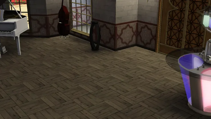 這個奇怪的格局有個好處是每個區域都分得很清楚。不同人想做不同的事也可以分開。