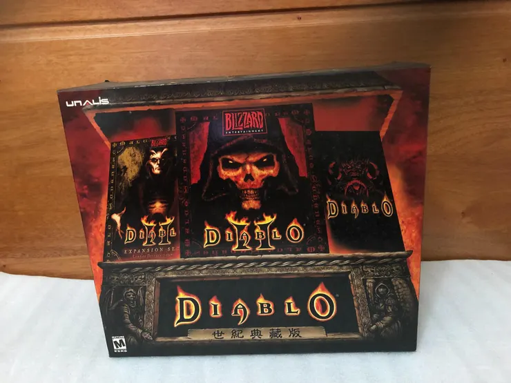 元祖暗黑二代的實體包