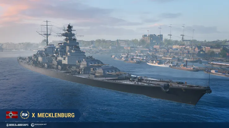 戰機世界裡的梅克倫堡號