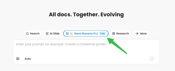Felo免費用Nano Banana Pro