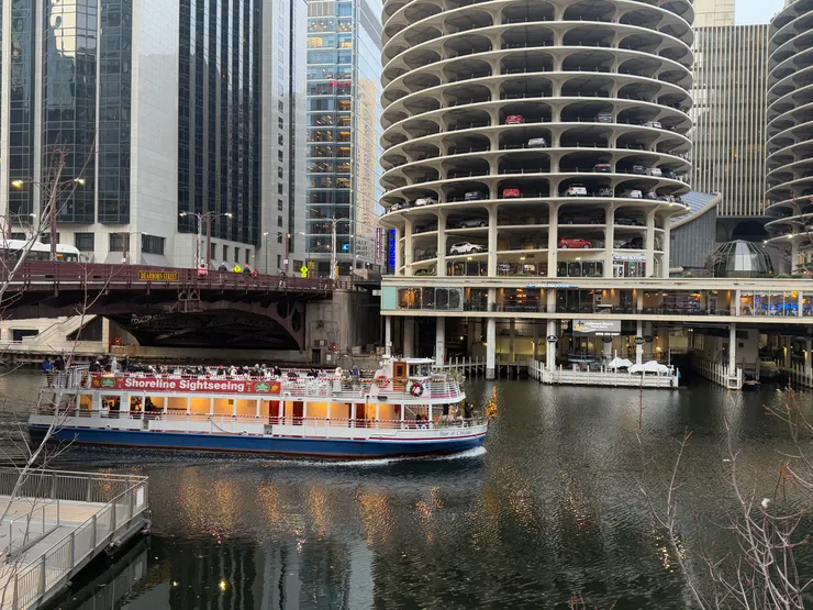 芝加哥觀光遊船，可惜這次沒有去