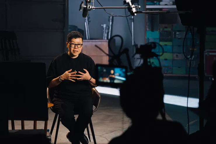 資深電影監製葉如芬《製片與管理》線上課程拍攝現場／學籽文創提供