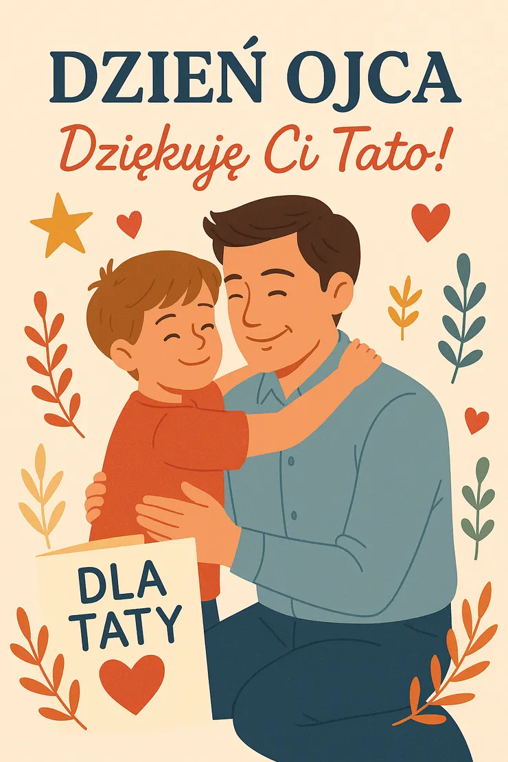 6 月 23 日波蘭父親節：在夏至光影中被靜靜記得的人 ( PIC :GPT 產圖 + 個人微調生成 )