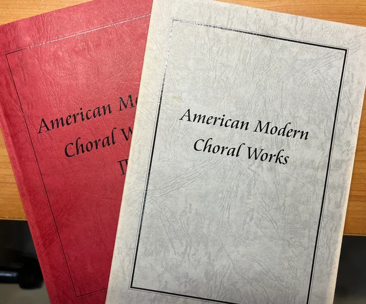 《世紀新聲》的合唱譜。