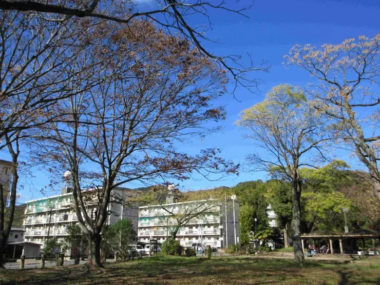 收容所遺跡部分變成住宅
