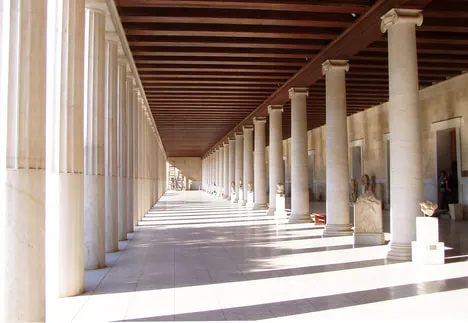 雅典的長形拱廊