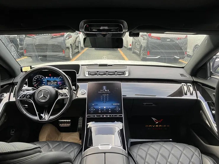賓士S500外匯車內裝