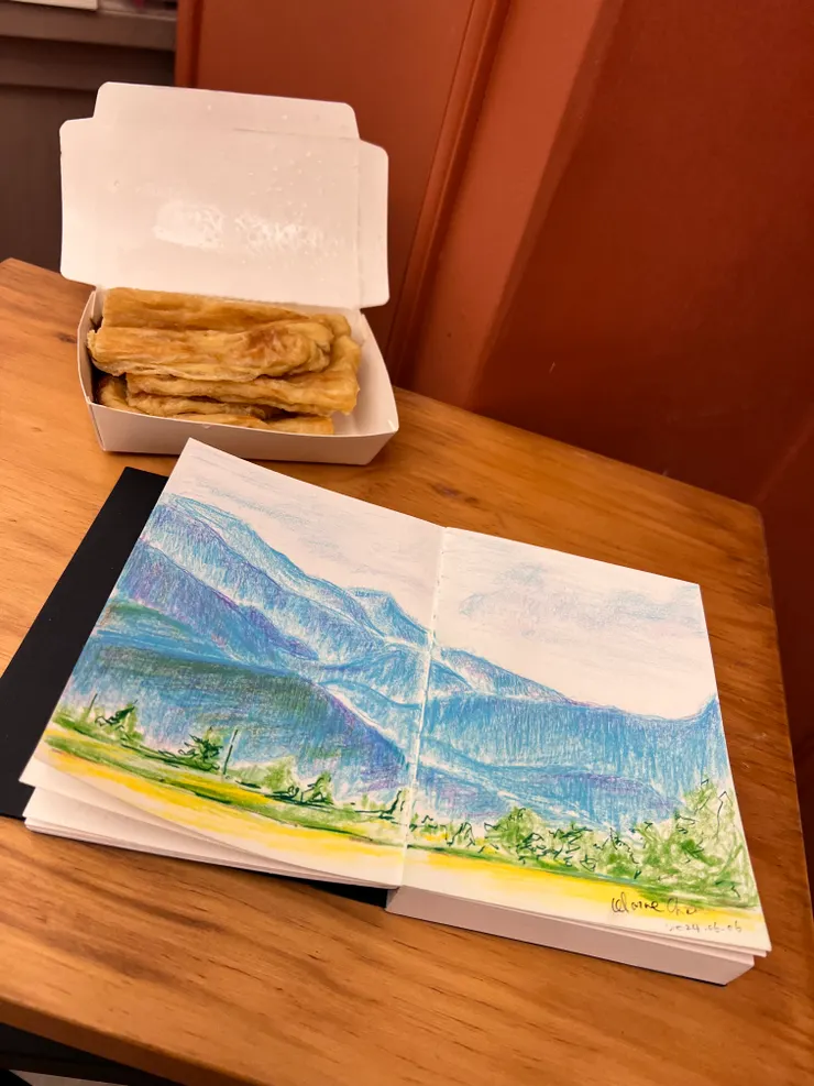 來池上買個豆皮吃,似乎是很自然的事