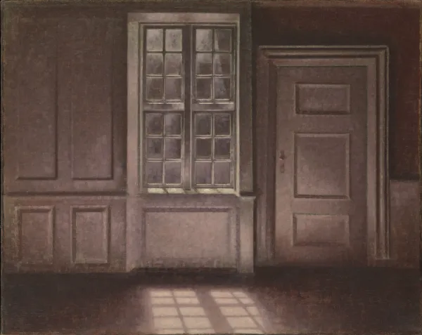 Moonlight, Strandgade 30 Vilhelm Hammershøi Danish  1900–1906