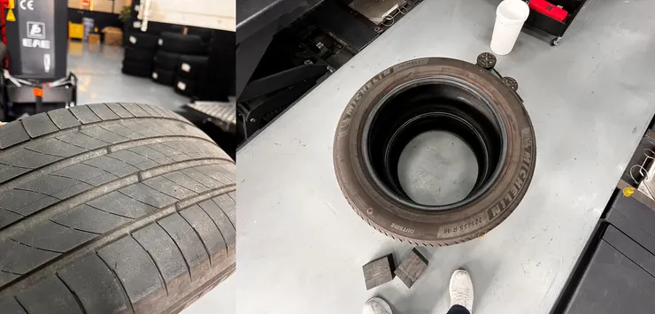 寶獅｜105,000公里，普利司通 ALENZA LX100 