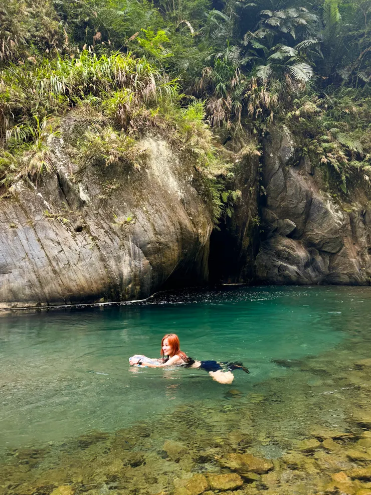 清澈的野溪讓全身的細胞都活了起來~