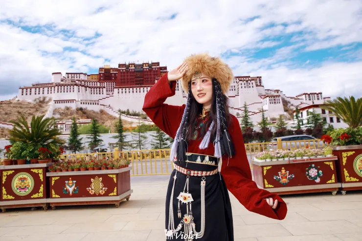 西藏尚悅攝影 布達拉宮藏服寫真