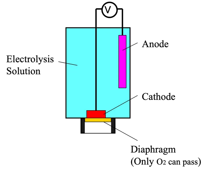 astec Galvanic Battery O2 Sensor Structure