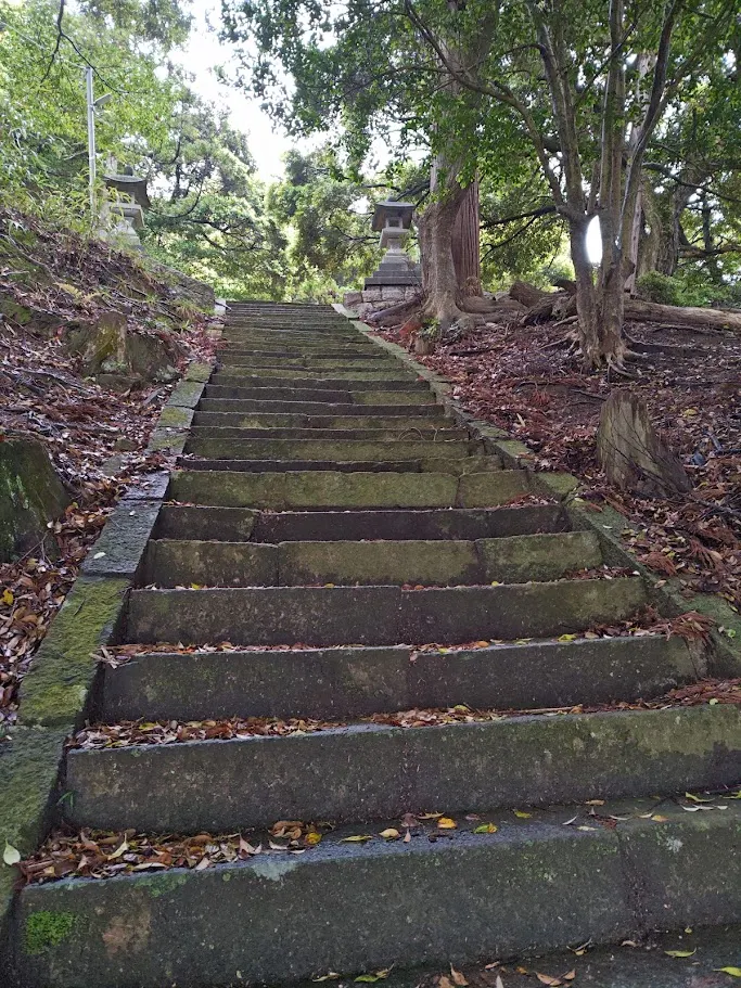 伊根八坂神社 石段