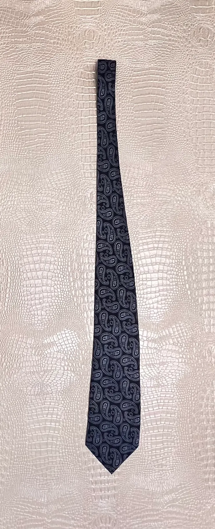 我僅存的Paisley領帶 作者拍攝