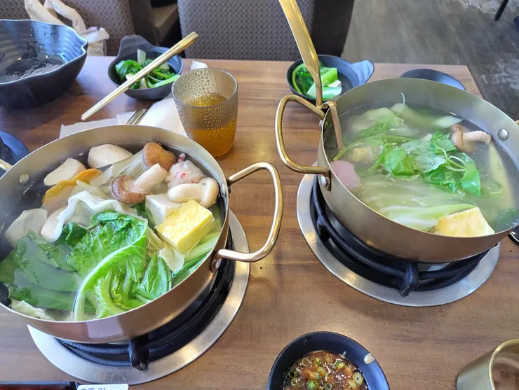 素食昆布湯頭&精熬蔬菜大骨湯頭