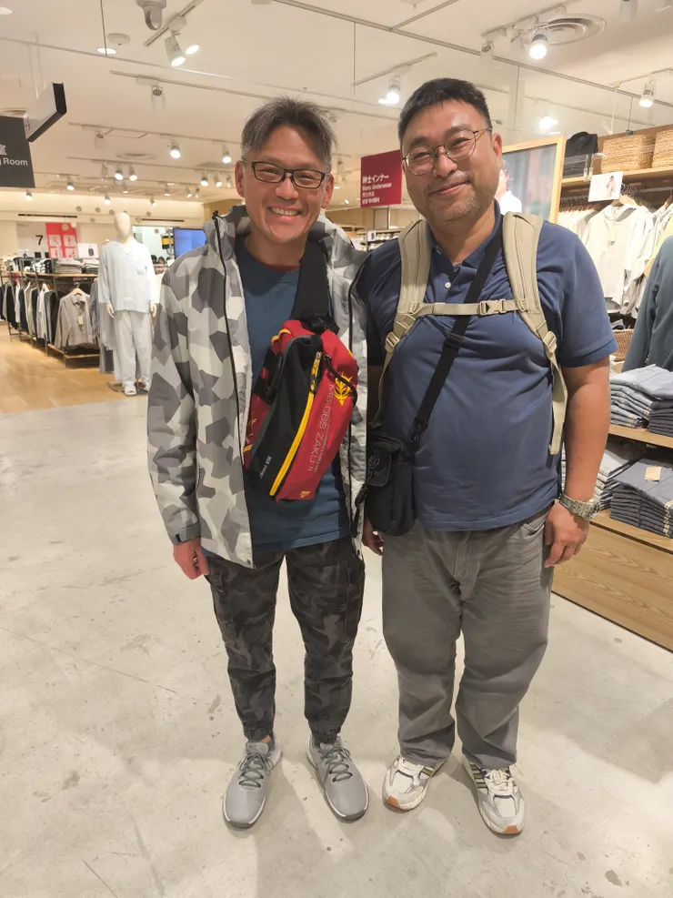 跟張董在大阪合照