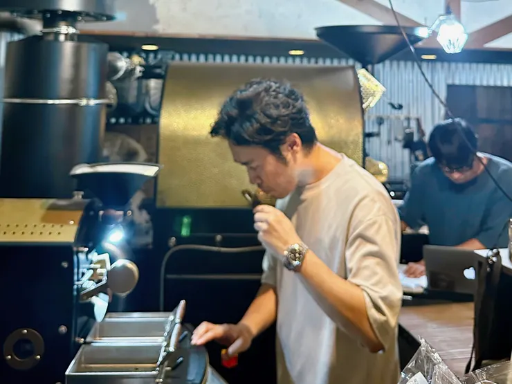 日本烘豆冠軍與亞軍齊聚一堂