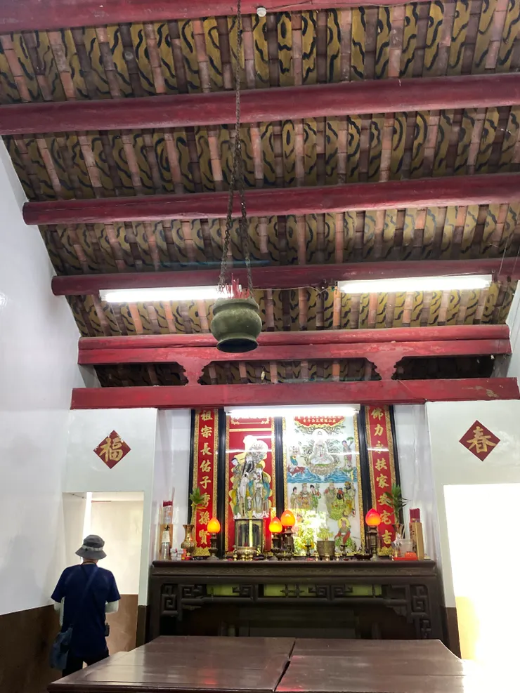 奉祀開台祖第二十一世的張家祖厝