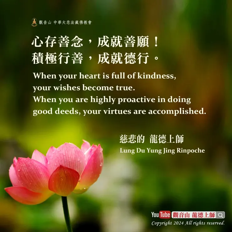 龍德上師珍貴法語