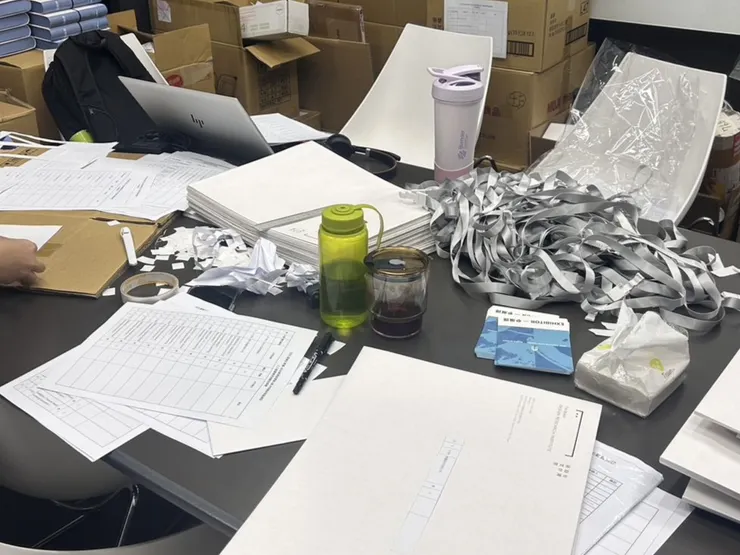 包裝給所有文博會攤/廠商的參展證。