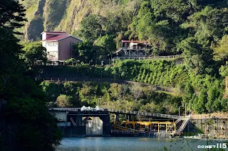遠眺引水隧道取水口