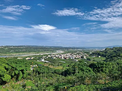 ▲東勢大茅埔鳥瞰。