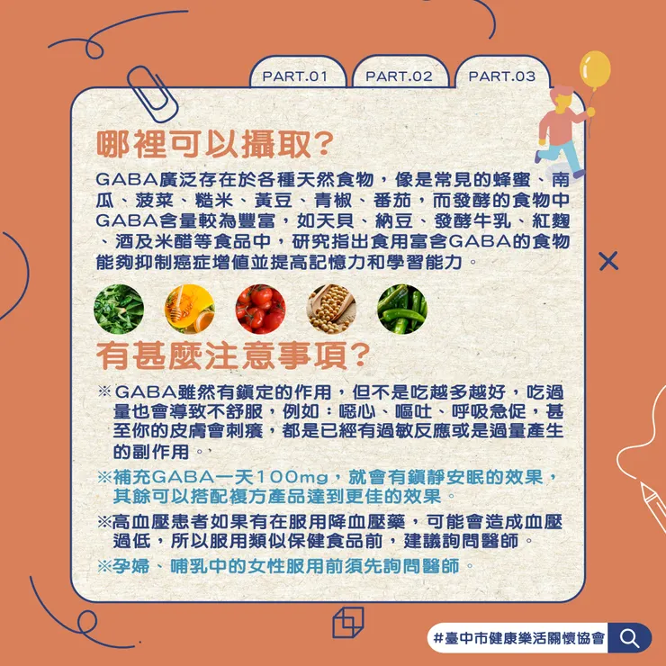 PART.3 哪裡可以攝取?有甚麼注意事項?