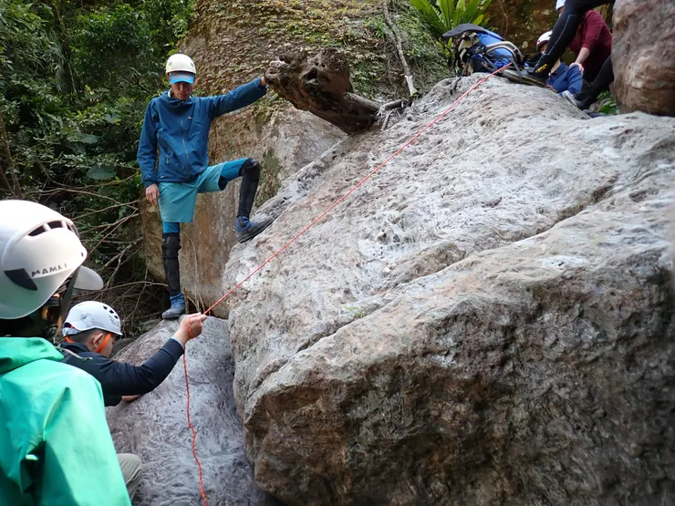 南澳北溪的大石頭