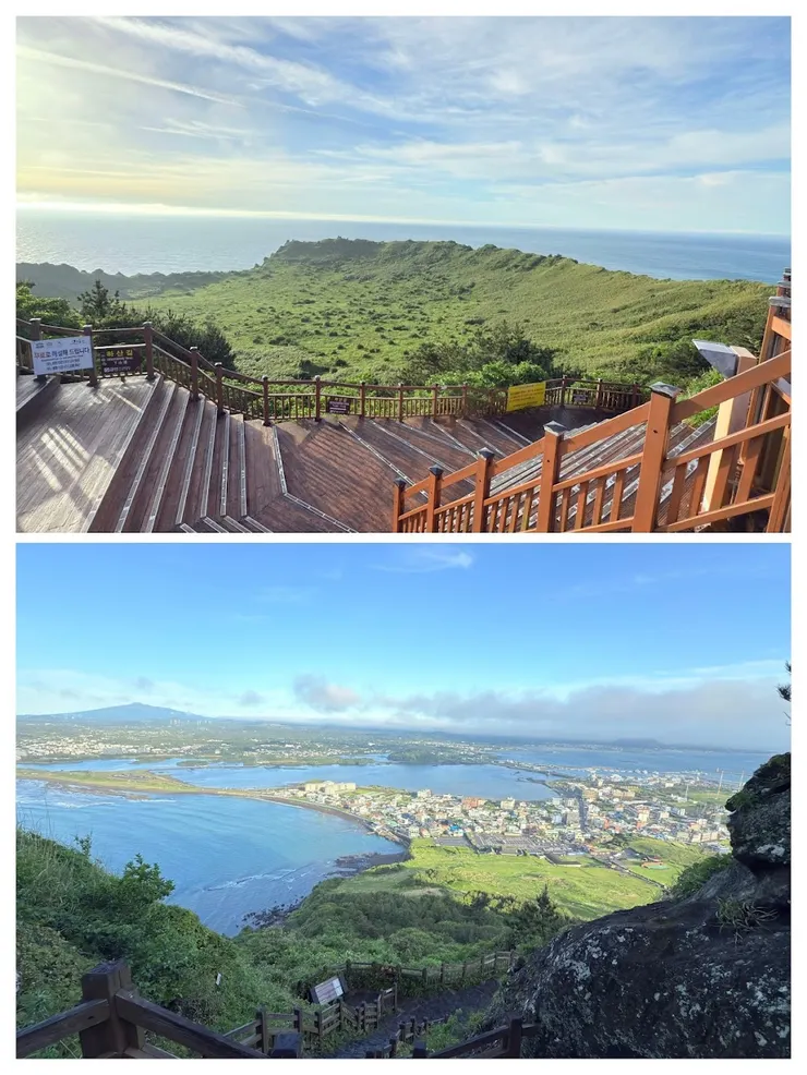 日出峰頂展望台賞景