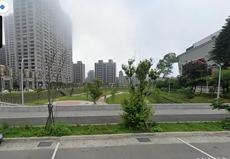 林口文中三滯洪池(圖/Google街景)