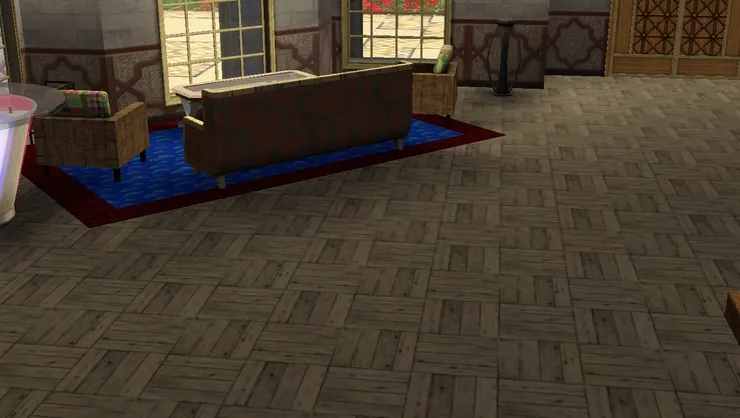 我都忘了這裏本來有什麼，遊戲裏的裝潢很難看。