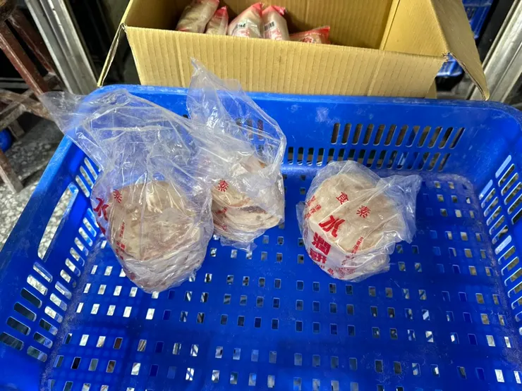 當天製做，袋口都還沒封，摸得到現做的溫度