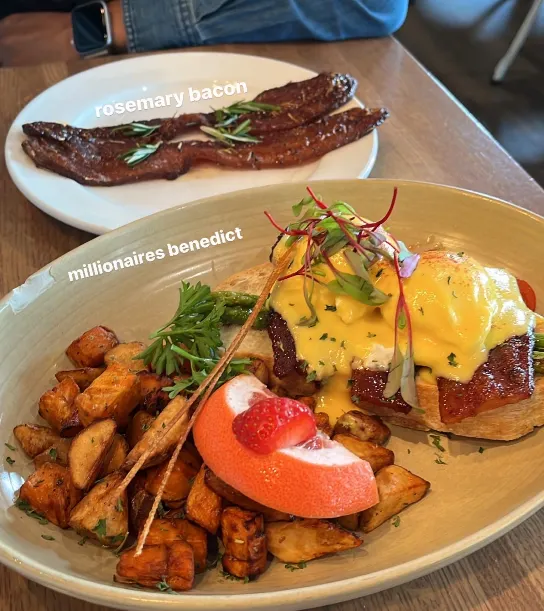 millionaire's benedict 必點!點起來!