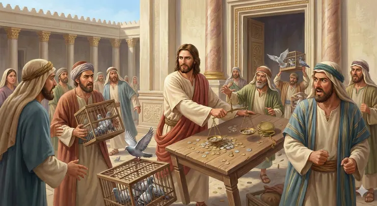 耶穌潔淨耶路撒冷聖殿