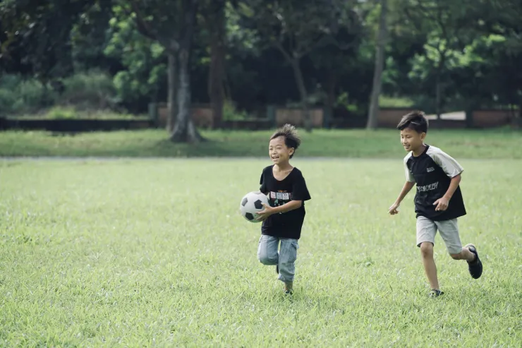 台南仙草的孩子，攝於 2023 電子報訪談入校拍攝