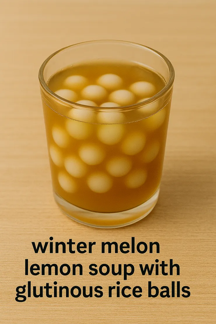 GPT-4o冬瓜檸檬加湯圓