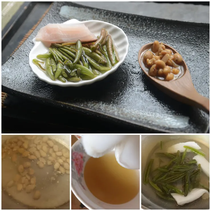 《齊民要述》之「膾魚蓴羹」作法簡圖